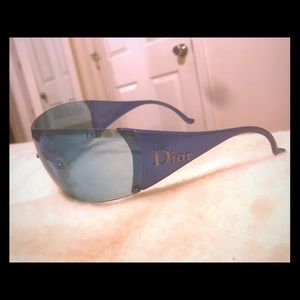 DIOR GOLF SUNGLASSES BLUE WITH VISOR
